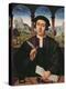 Ng 2273 Portrait of a Man, C.1510-20 (Panel)-Quentin Massys-Premier Image Canvas