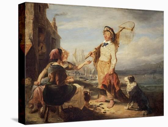 NG 982 Fisher Folk-William Kidd-Premier Image Canvas