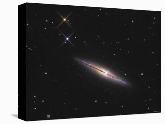 NGC 4013 is an Edge-On Unbarred Spiral Galaxy in the Constellation Ursa Major-Stocktrek Images-Premier Image Canvas