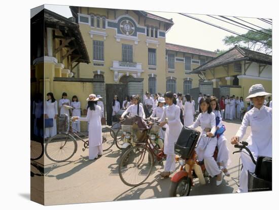 Nguen Thi Minh Khai High School, Ho Chi Minh City (Saigon), Vietnam, Indochina, Southeast Asia-Alain Evrard-Premier Image Canvas