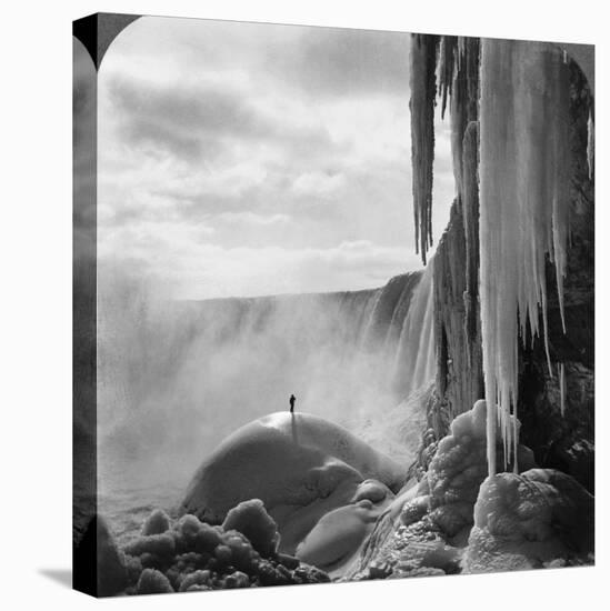 Niagara Falls: Frozen-R.Y. Young-Premier Image Canvas