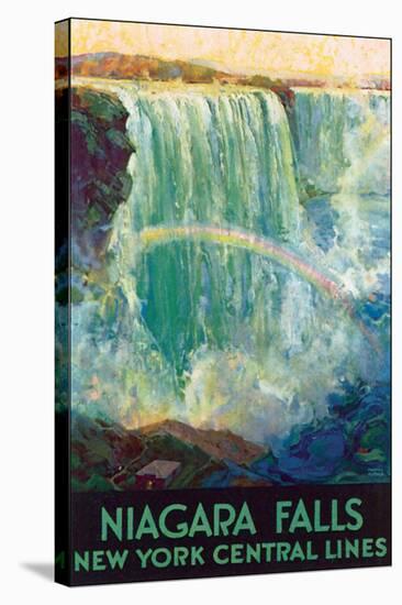 Niagara Falls-Frederic Madan-Stretched Canvas