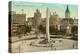 Niagara Square, Buffalo, New York-null-Stretched Canvas