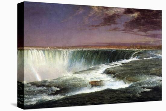 Niagara-Frederic Edwin Church-Stretched Canvas