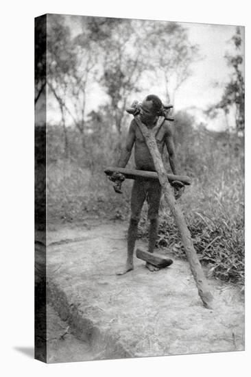 Niam Niam Lunatic, Mongalla to Terrakekka, Sudan, 1925-Thomas A Glover-Premier Image Canvas