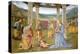 Niche with Annunciation, Christ in Glory and Nativity-Pietro Perugino-Premier Image Canvas