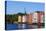 Nidaros Cathedral, Old Fishing Warehouses and Gamle Bybro, Trondheim-Doug Pearson-Premier Image Canvas