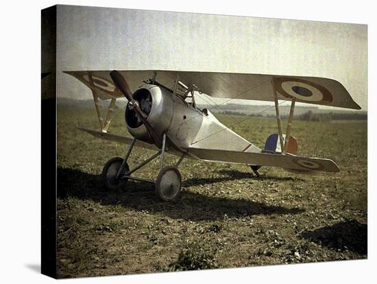 Nieuport Biplane, Aisne, France, 1917-Fernand Cuville-Premier Image Canvas