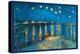 Night at the Rhone-Vincent van Gogh-Stretched Canvas