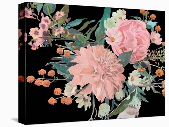 Night Blooming Flowers II-Melissa Wang-Stretched Canvas