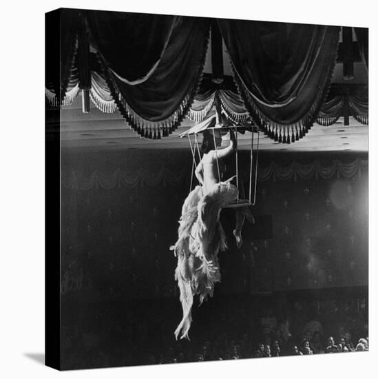 Night Club Dancer Performing a Bird Cage Scene-Yale Joel-Premier Image Canvas