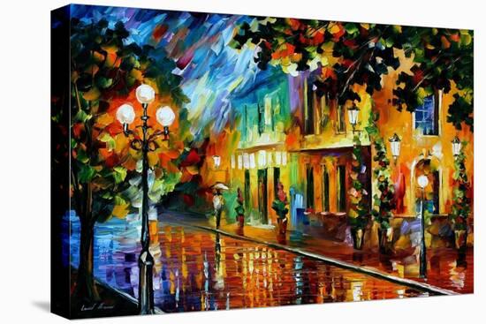 Night Flowers-Leonid Afremov-Stretched Canvas