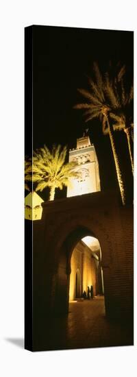 Night, Koutoubia Minaret, Marrakech, Morocco-null-Premier Image Canvas