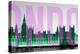 Night Neon London-Gail Peck-Premier Image Canvas