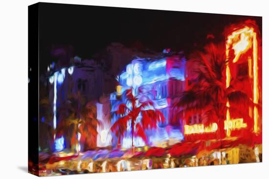 Night Ocean Drive III - In the Style of Oil Painting-Philippe Hugonnard-Premier Image Canvas