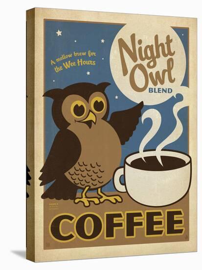 Night Owl Blend Coffee-Anderson Design Group-Stretched Canvas