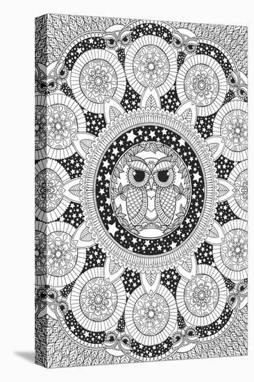Night Owl Mandala-Hello Angel-Premier Image Canvas
