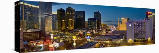 Night Panorama, the Strip, Las Vegas, Nevada, United States of America, North America-Neale Clarke-Premier Image Canvas