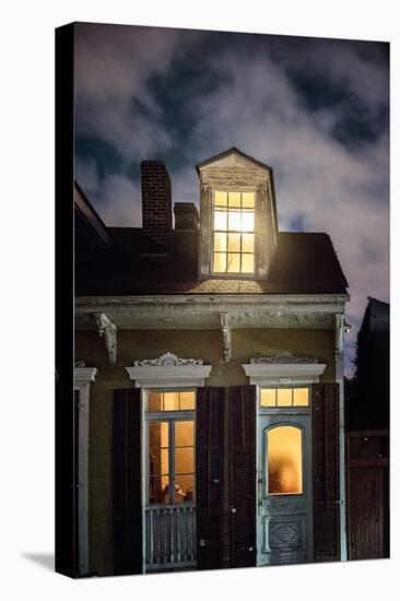 Night Scene with House-Jody Miller-Premier Image Canvas