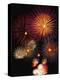 Night Sky Filled with Fireworks-Bill Ross-Premier Image Canvas