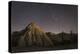 Night Time in the Rose Valley Showing the Rock Formations and Desert Landscape Light-David Clapp-Premier Image Canvas