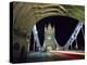 Night Time Traffic Crosses Tower Bridge in Central London-Andrew Watson-Premier Image Canvas