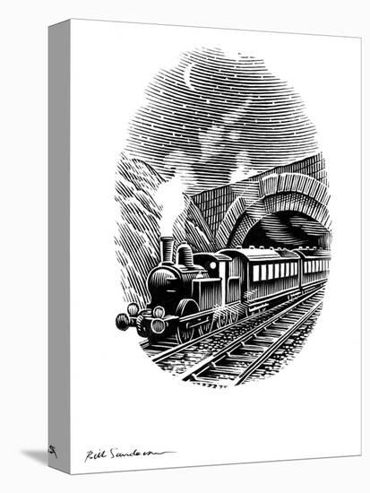 Night Train, Artwork-Bill Sanderson-Premier Image Canvas