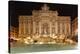 Night View of the Trevi Fountain-George Oze-Premier Image Canvas