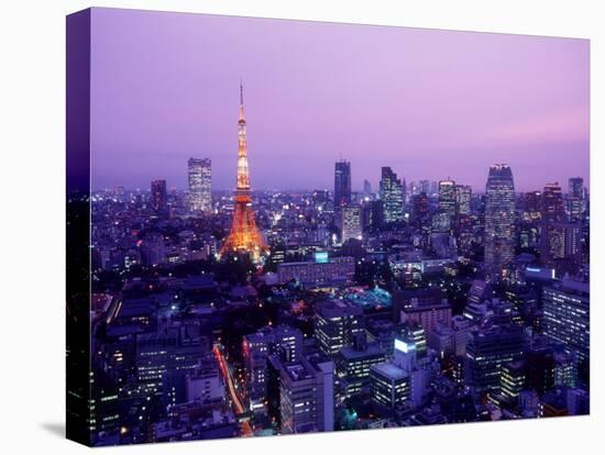 Night View of Tokyo Tower-null-Premier Image Canvas