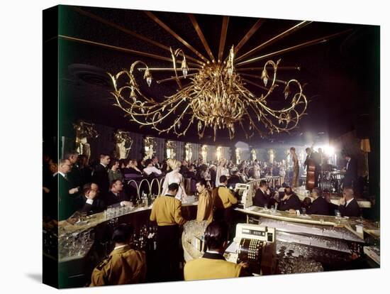 Nightclub Called Nero's Nook Inside the Cabana Hotel, Palo Alto, California, 1963-Yale Joel-Premier Image Canvas