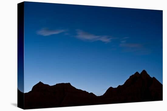 Nightfall Badlands South Dakota-Steve Gadomski-Premier Image Canvas