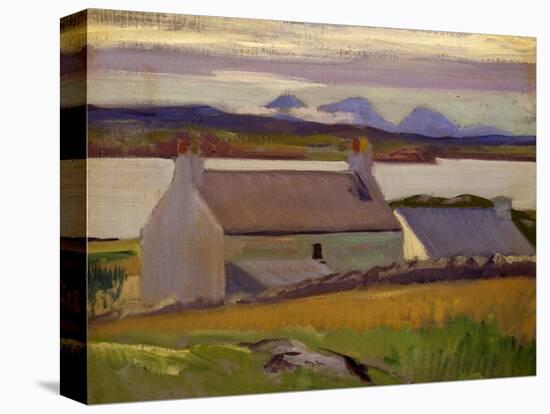 Nightfall, Iona, Paps of Jura Beyond-Francis Campbell Boileau Cadell-Premier Image Canvas