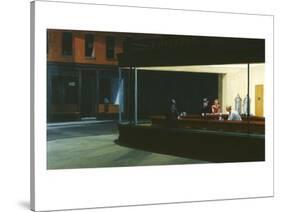 Nighthawks-Edward Hopper-Stretched Canvas