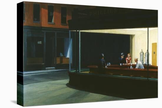 Nighthawks-Edward Hopper-Premier Image Canvas