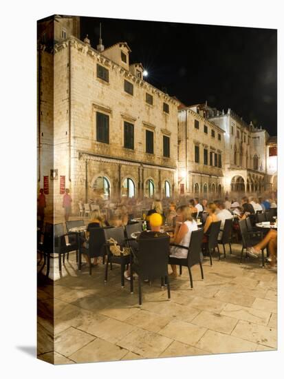 Nightlife, Dubrovnik, Dubrovnik-Neretva County, Croatia, Europe-Emanuele Ciccomartino-Premier Image Canvas