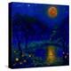 Nightlightsoil on canvas-Lee Campbell-Premier Image Canvas