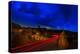 Nighttime Desert Road Trip-Steve Gadomski-Premier Image Canvas