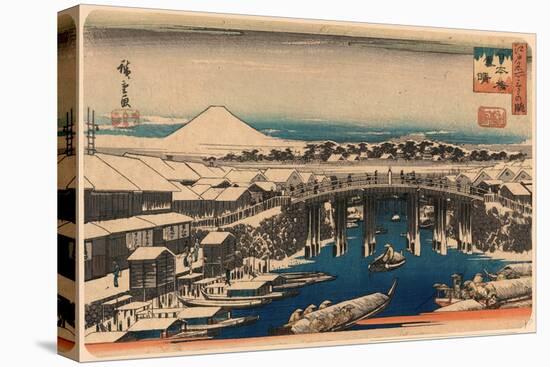 Nihonbashi Yukibare-Utagawa Hiroshige-Premier Image Canvas