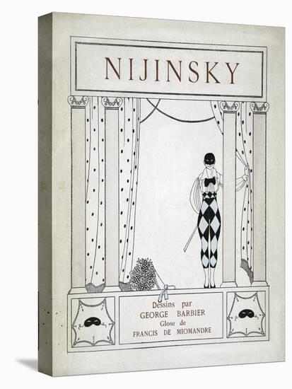 Nijinsky, from the Series 'Designs on the Dances of Vaskac Nijinsky'-Georges Barbier-Premier Image Canvas