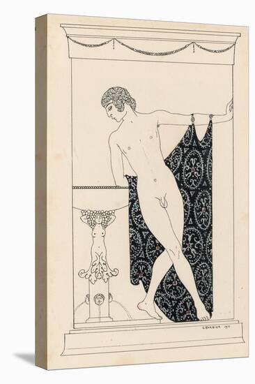 Nijinsky in 'Narcisse', 1911-Georges Barbier-Premier Image Canvas