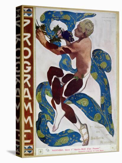 Nijinsky's Faun Costume in "L'Apres Midi D'Un Faune" by Claude Debussy-Leon Bakst-Premier Image Canvas