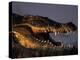 Nile Crocodile, Chobe River at Sunset, Chobe National Park, Botswana-Paul Souders-Premier Image Canvas