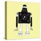 Ninja Robot-Paul McCreery-Stretched Canvas