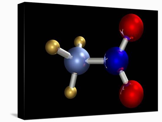 Nitromethane Molecule-Dr. Mark J.-Premier Image Canvas