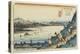 No.31: View of Lake Suwa as Seen from Shiojiri Pass, 1835-1836-Keisai Eisen-Premier Image Canvas