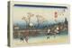 No.5: Distant View of Mt. Fuji as Seen from Omiya Station, 1830-1844-Keisai Eisen-Premier Image Canvas