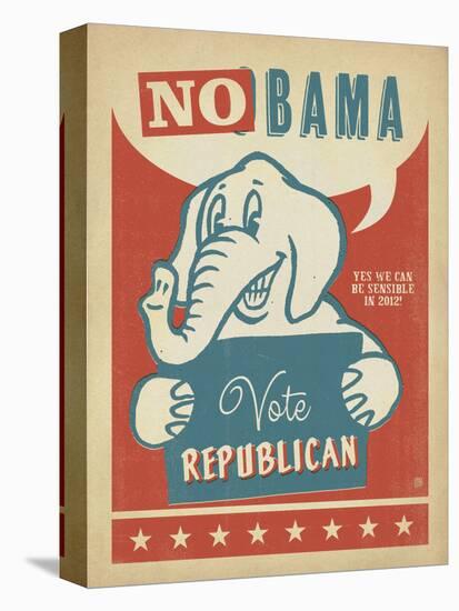 No Bama: Vote Republican-Anderson Design Group-Stretched Canvas