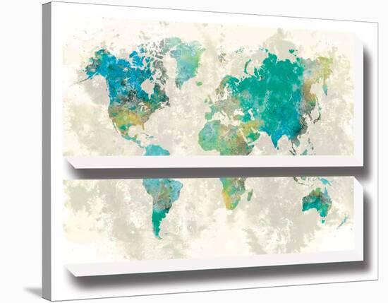 No Borders-Stephane Fontaine-Stretched Canvas