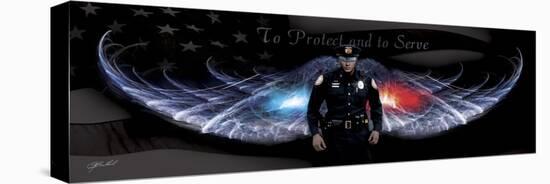 No Greater Love Police to Protect and to Serve-Jason Bullard-Premier Image Canvas