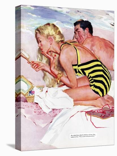 No Man Is Worth It  - Saturday Evening Post "Leading Ladies", February 7, 1953 pg.20-Joe de Mers-Premier Image Canvas